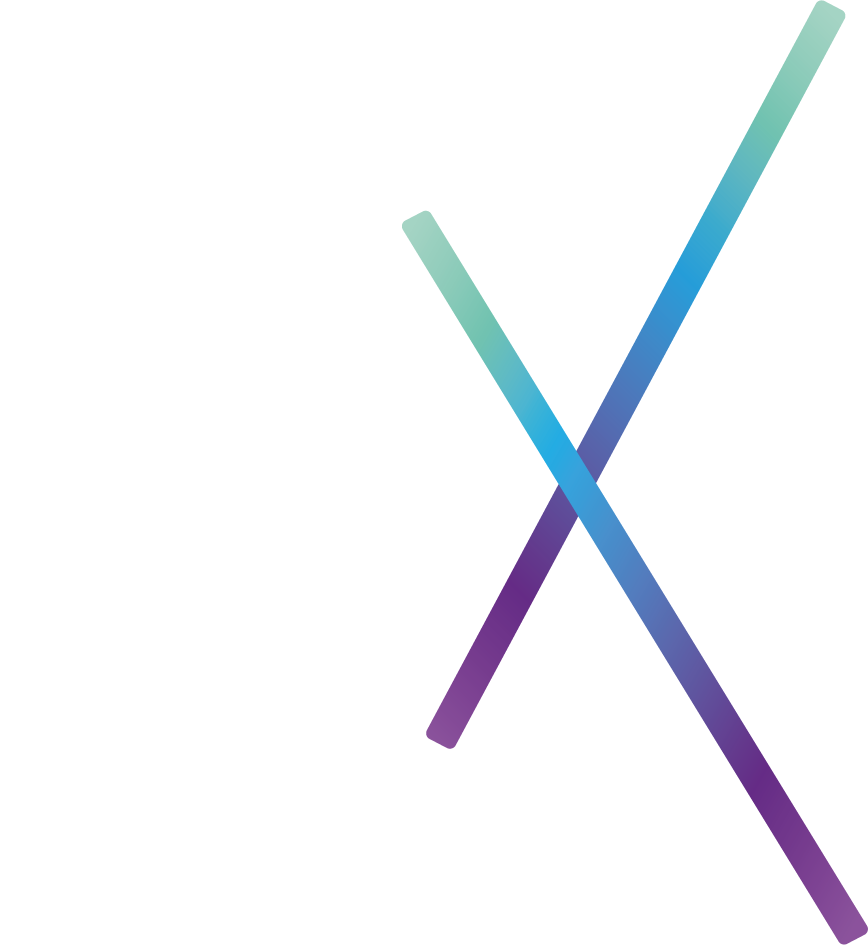 Logo branco com detalhes em colorido do iDexo by TOTVS